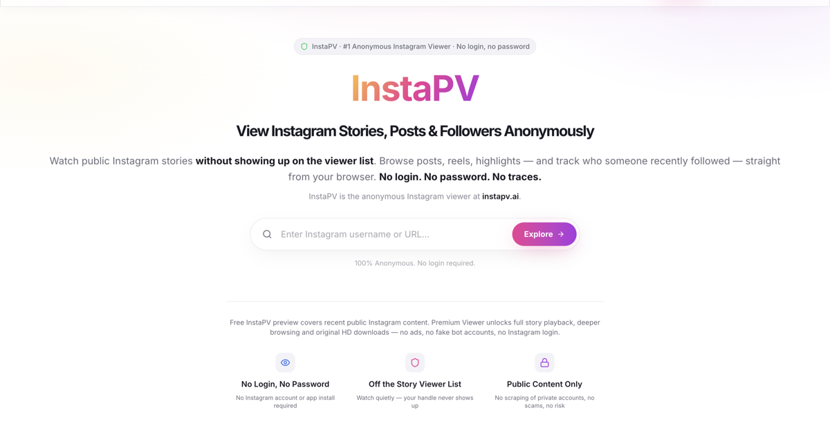 InstaPV screenshot 1
